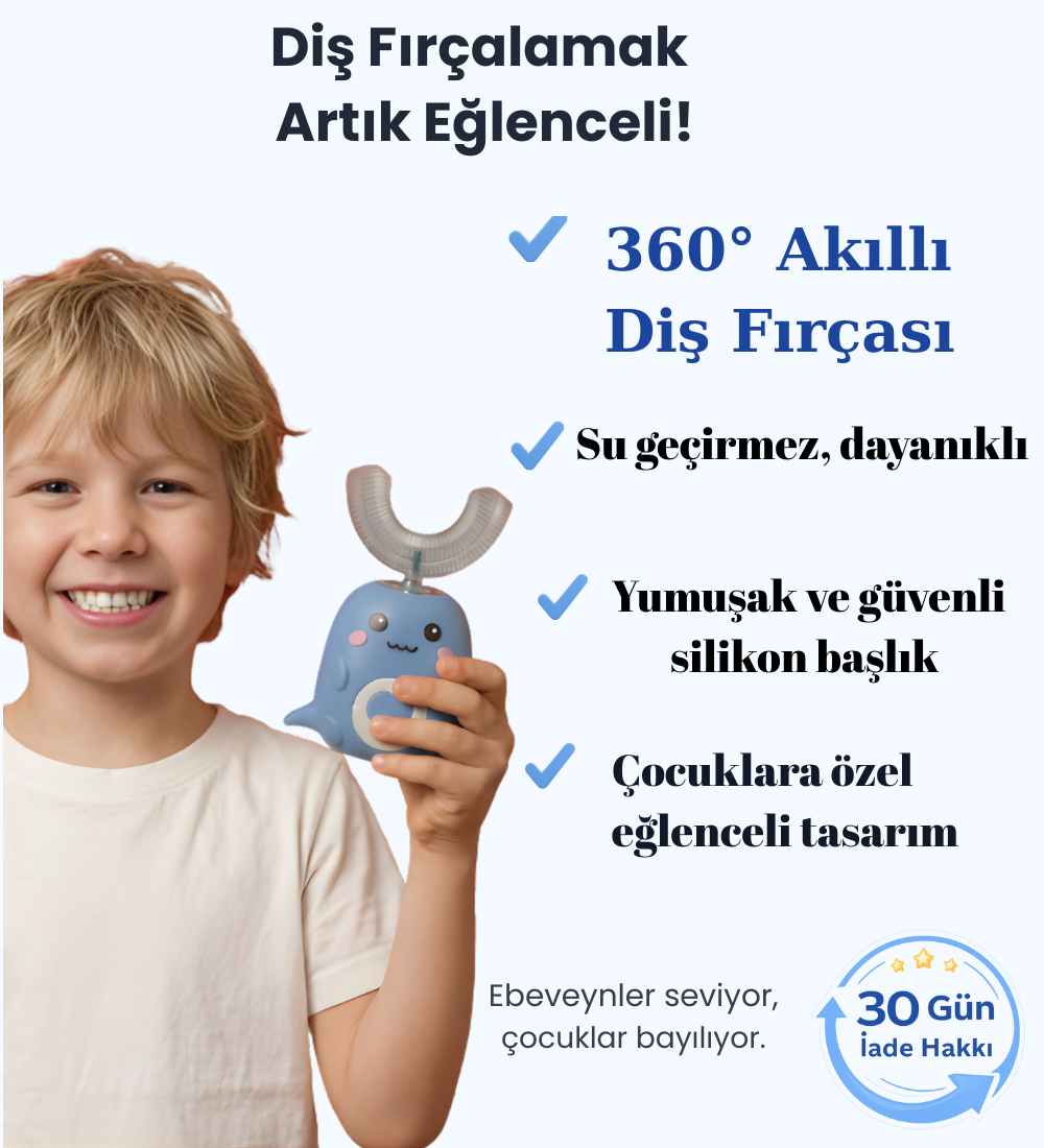 Dentivo 360° Akıllı Çocuk Diş Fırçası