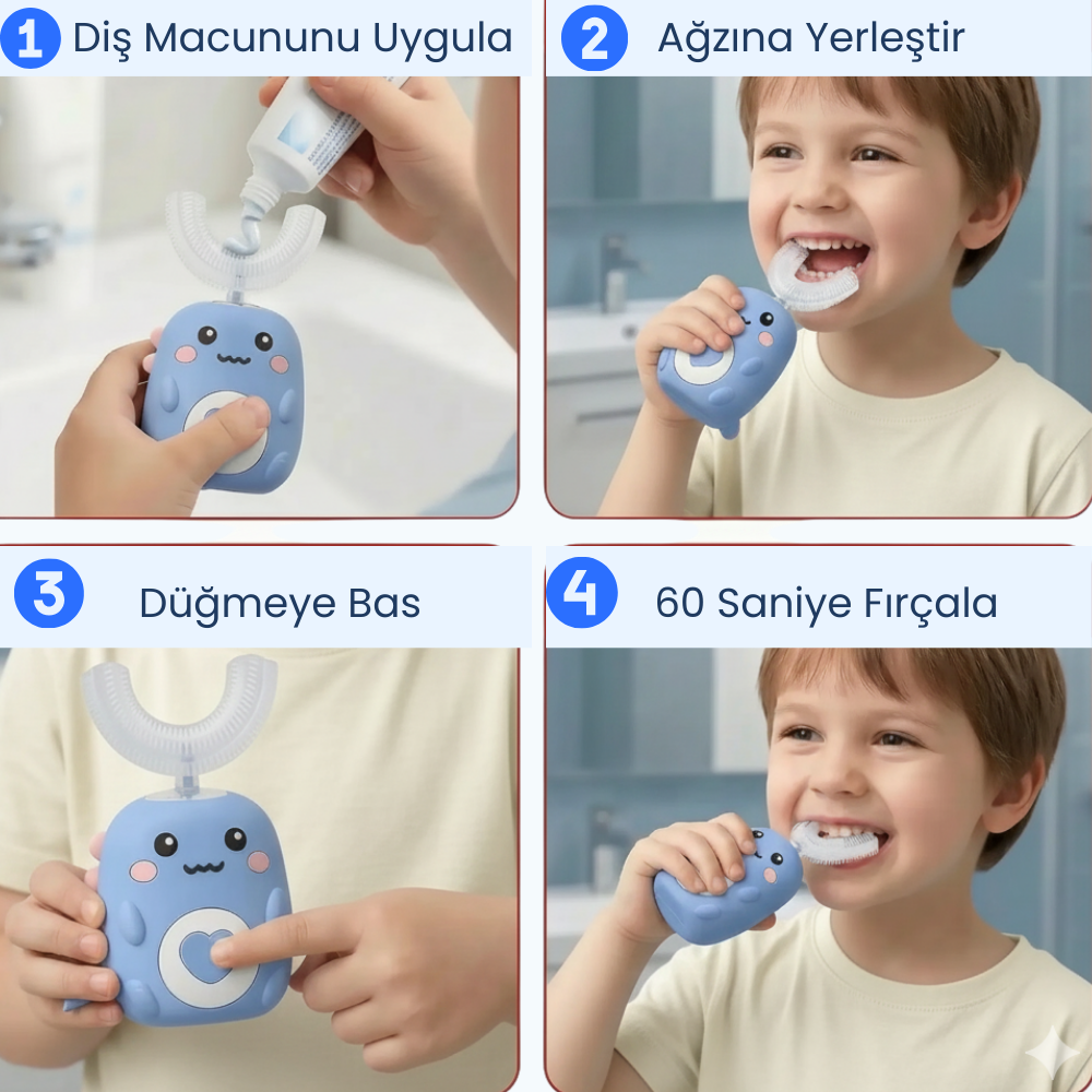 360° Çocuk Diş Fırçası