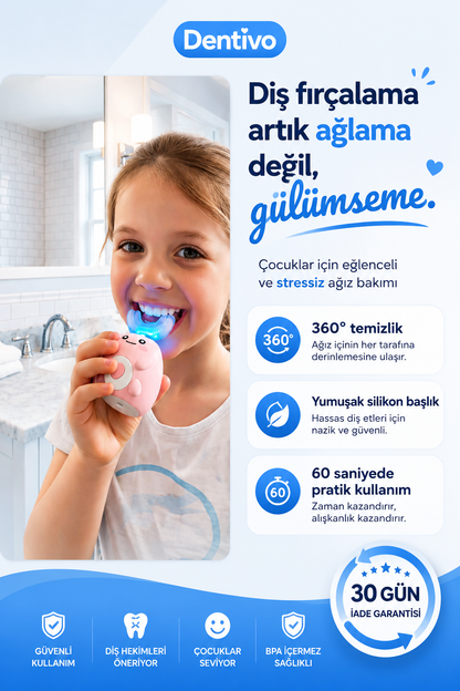 Dentivo 360° Akıllı Çocuk Diş Fırçası